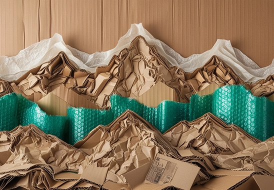 Imballaggi sostenibili per spedizioni green