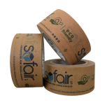 nastro in carta con logo