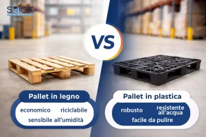 confronto pallet legno plastica