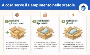 riutilizzare scatole di cartone