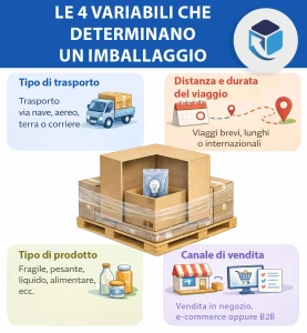 come scegliere imballaggio spedizioni