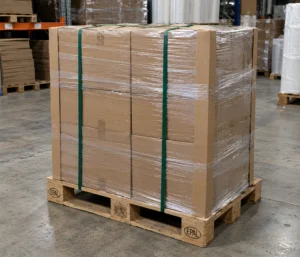 pallet filmato